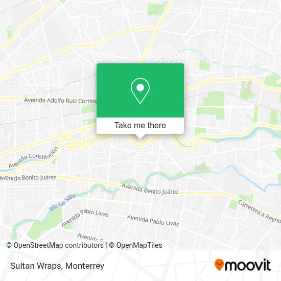 Sultan Wraps map