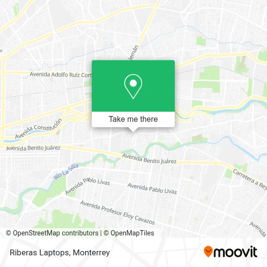 Riberas Laptops map