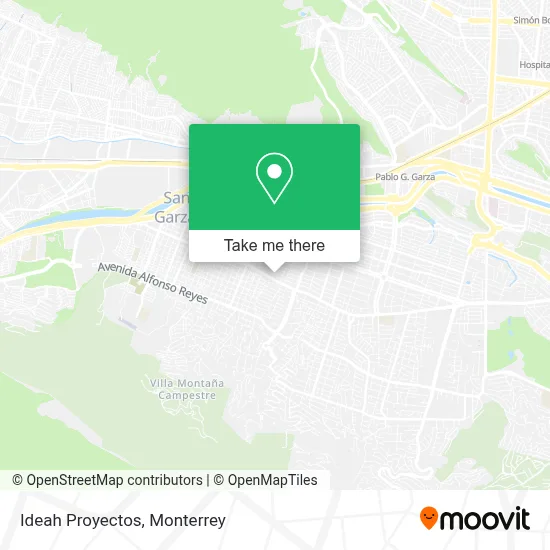 Ideah Proyectos map