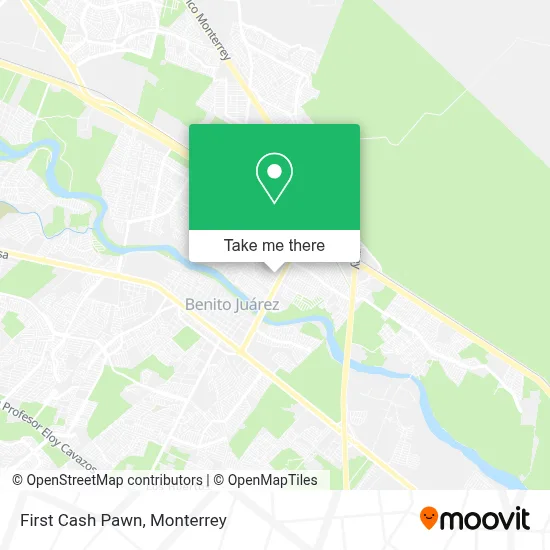 First Cash Pawn map