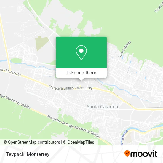 Teypack map