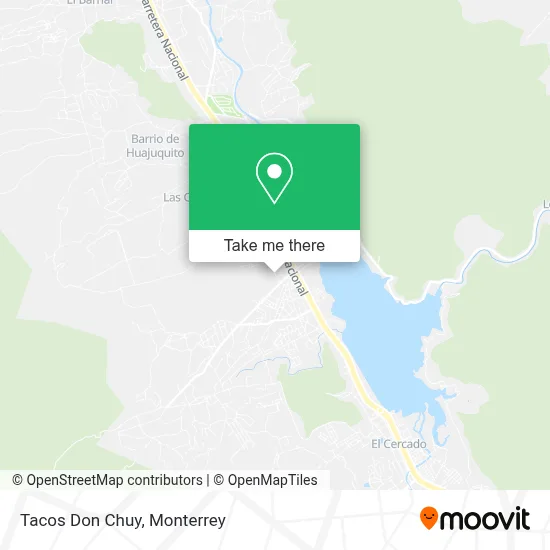 Tacos Don Chuy map