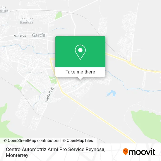 Centro Automotriz Armi Pro Service Reynosa map