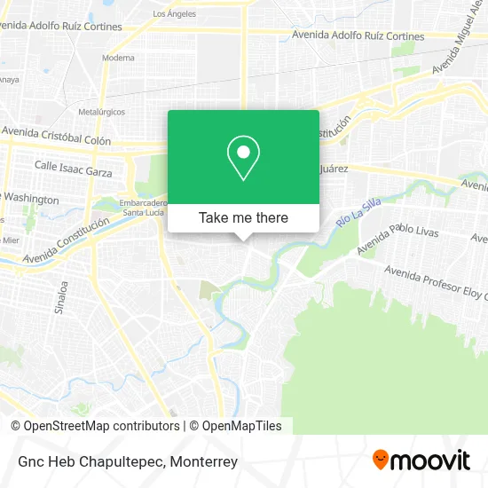 Gnc Heb Chapultepec map
