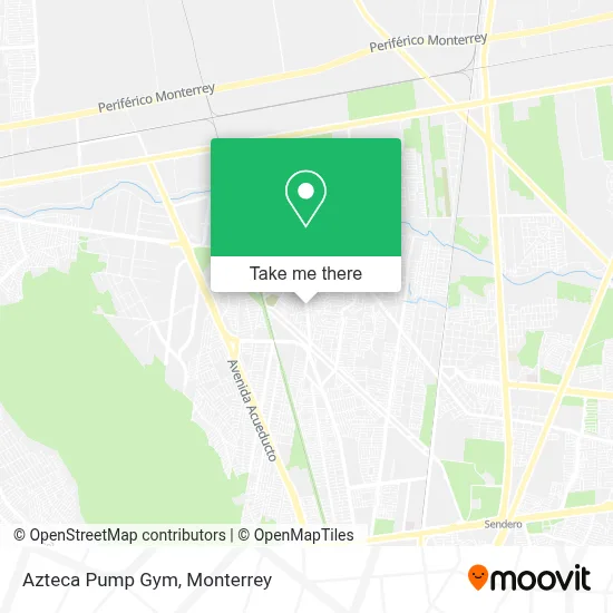 Azteca Pump Gym map