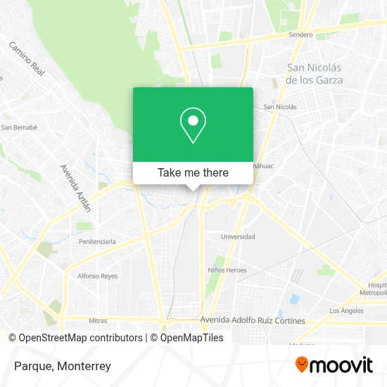 Parque map