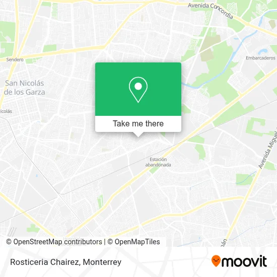 Rosticeria Chairez map
