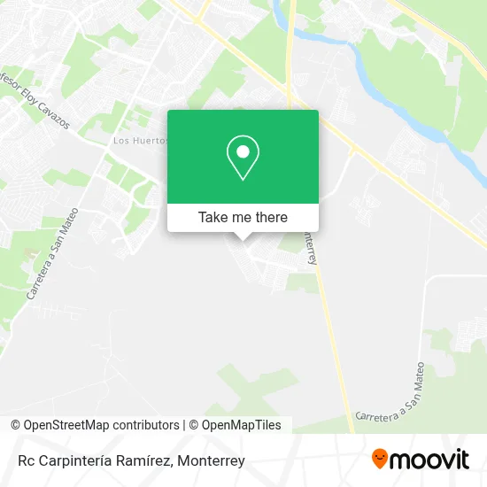 Rc Carpintería Ramírez map