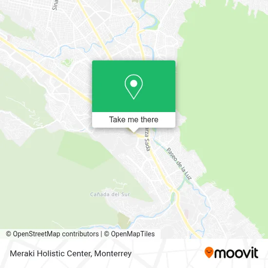 Meraki Holistic Center map
