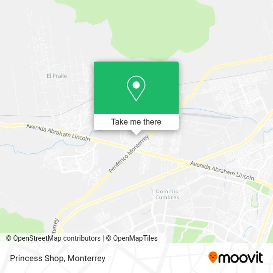 Princess Shop map