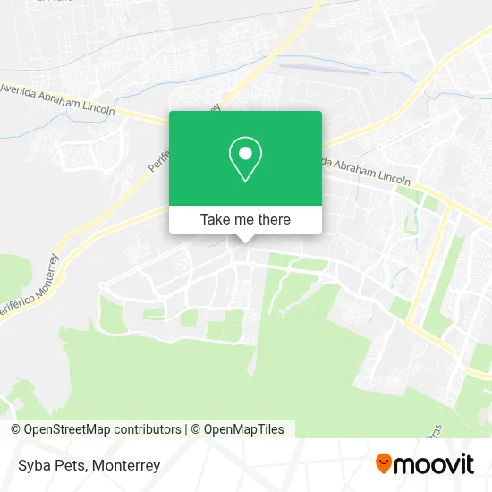 Syba Pets map