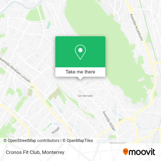 Cronos Fit Club map