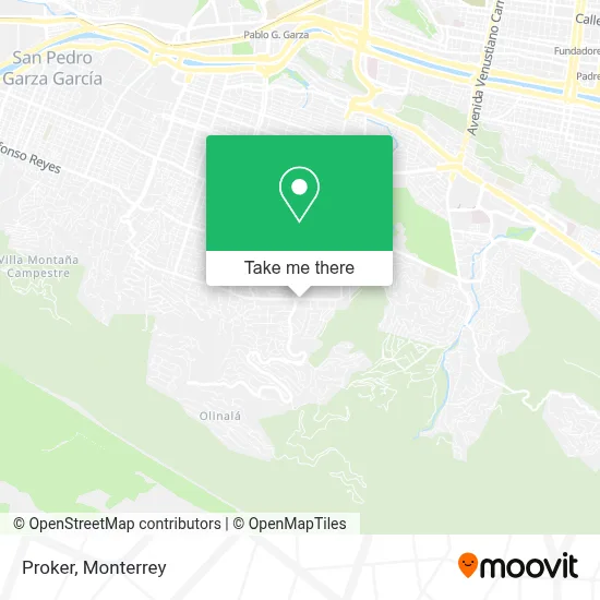 Proker map
