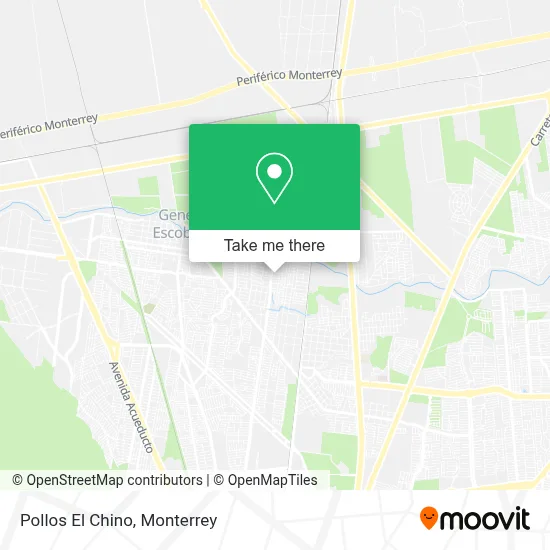 Pollos El Chino map