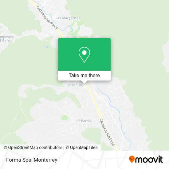 Forma Spa map
