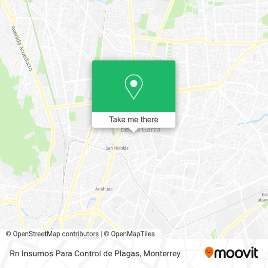 Rn Insumos Para Control de Plagas map