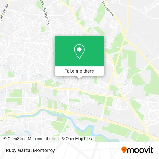 Ruby Garza map