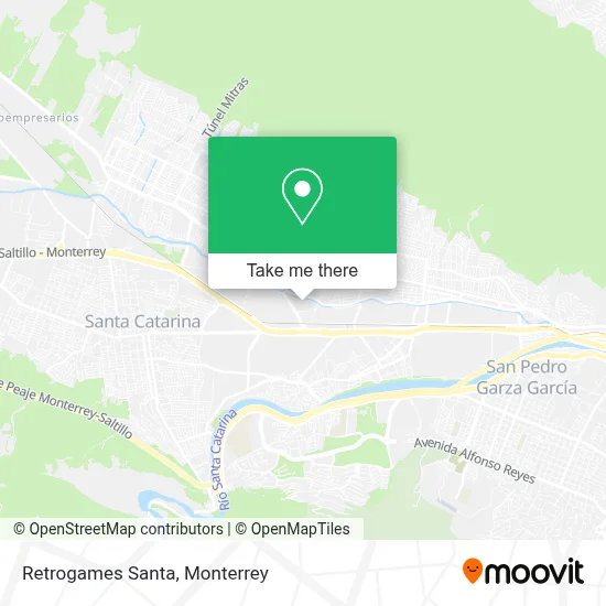 Retrogames Santa map