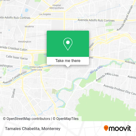 Tamales Chabelita map