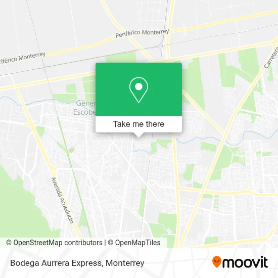 Bodega Aurrera Express map