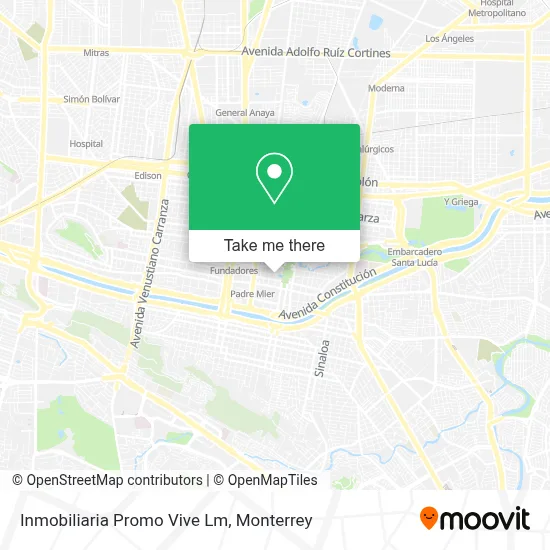 Inmobiliaria Promo Vive Lm map