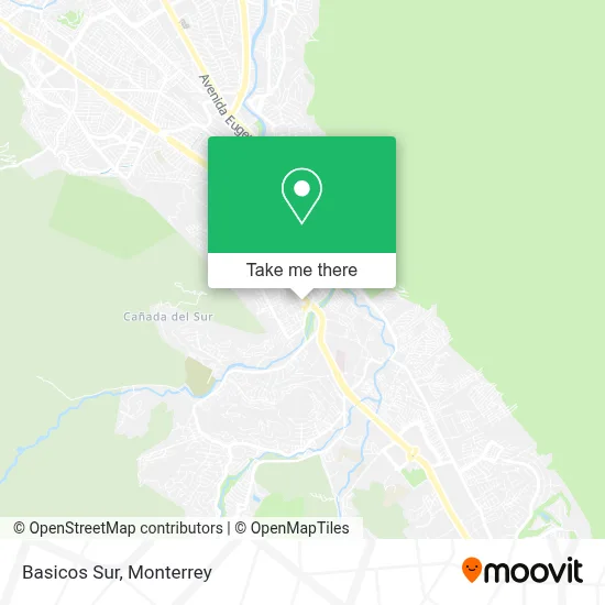 Basicos Sur map