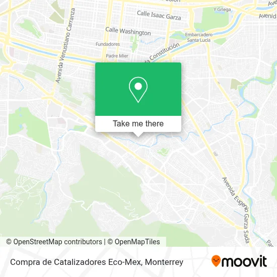 Compra de Catalizadores Eco-Mex map