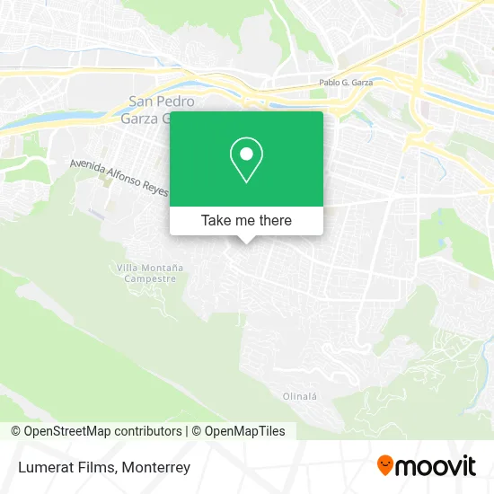 Lumerat Films map