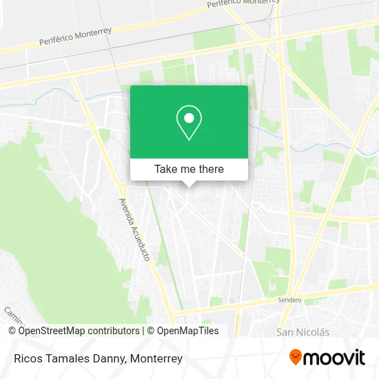 Ricos Tamales Danny map
