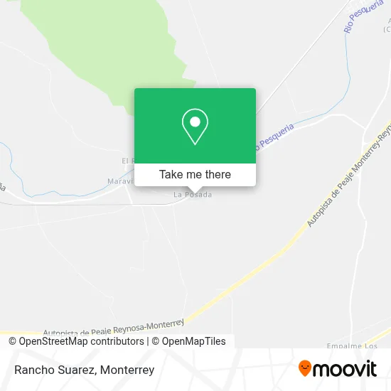Rancho Suarez map
