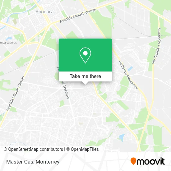 Master Gas map