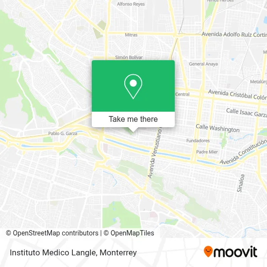 Instituto Medico Langle map