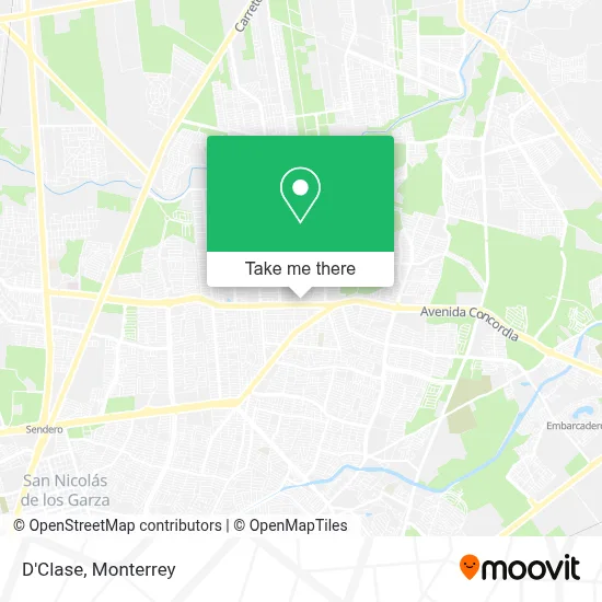 D'Clase map