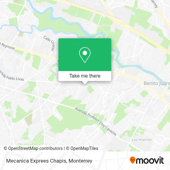 Mecanica Exprees Chapis map