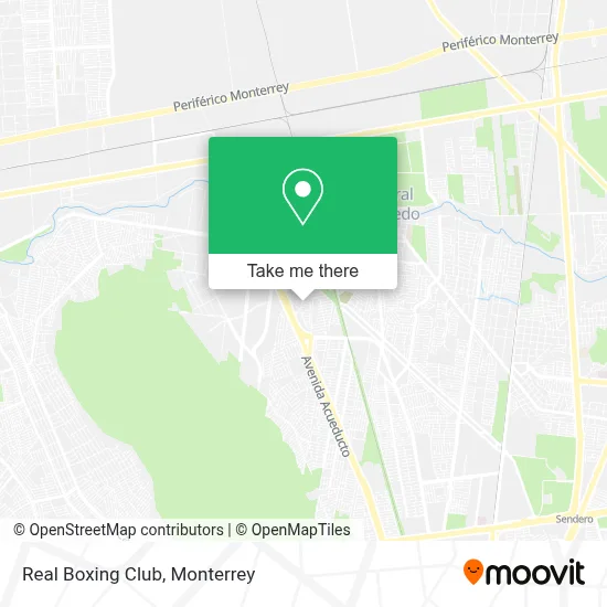 Real Boxing Club map