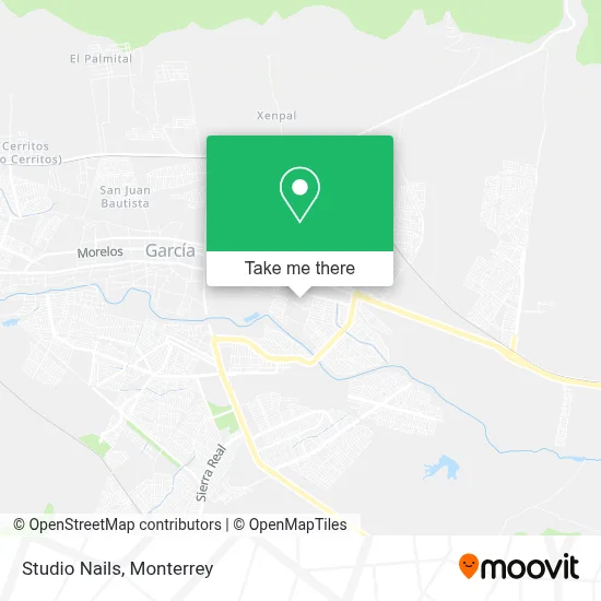 Studio Nails map
