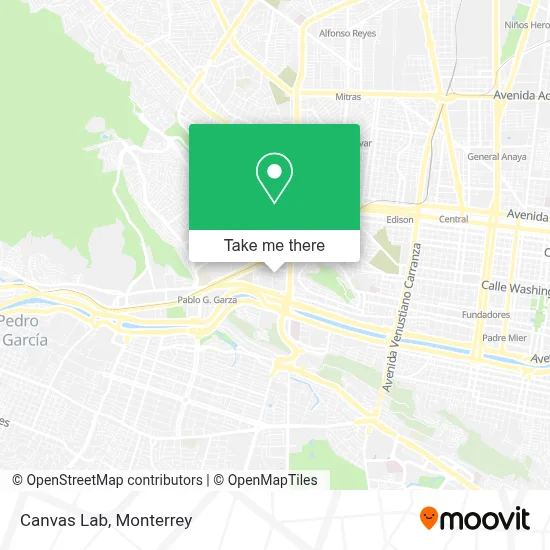 Canvas Lab map