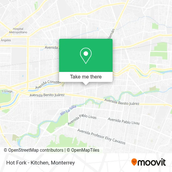 Hot Fork - Kitchen map