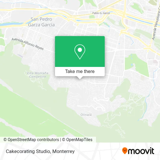 Cakecorating Studio map