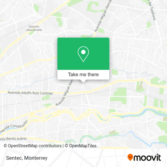Sentec map