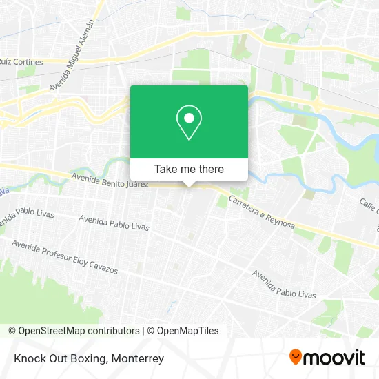 Knock Out Boxing map