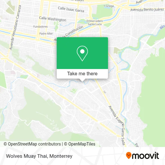 Wolves Muay Thai map