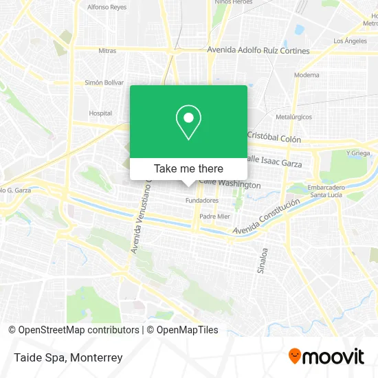 Taide Spa map