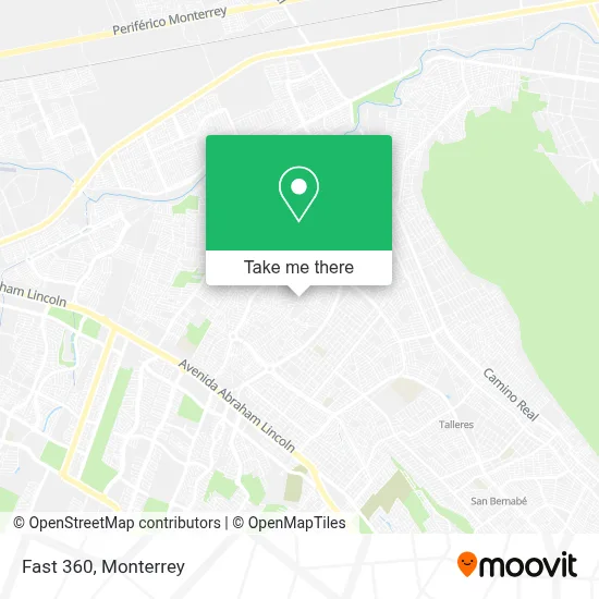 Fast 360 map