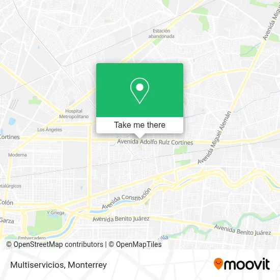 Multiservicios map