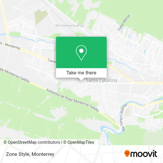 Zone Style map