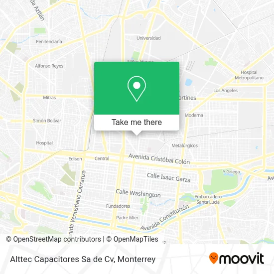 Alttec Capacitores Sa de Cv map