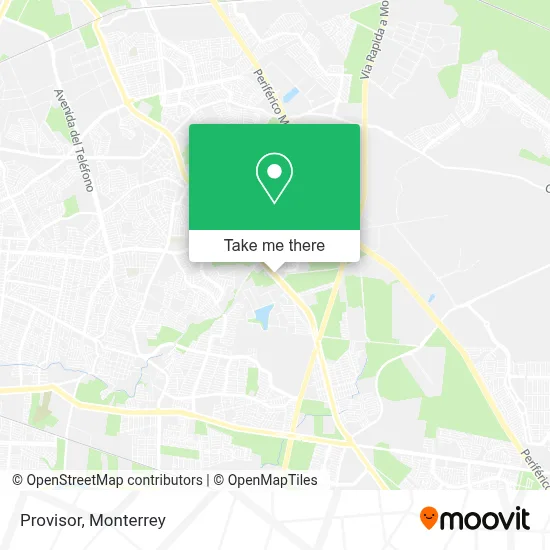 Provisor map