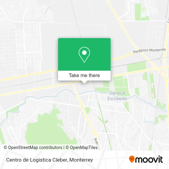 Centro de Logistica Cleber map