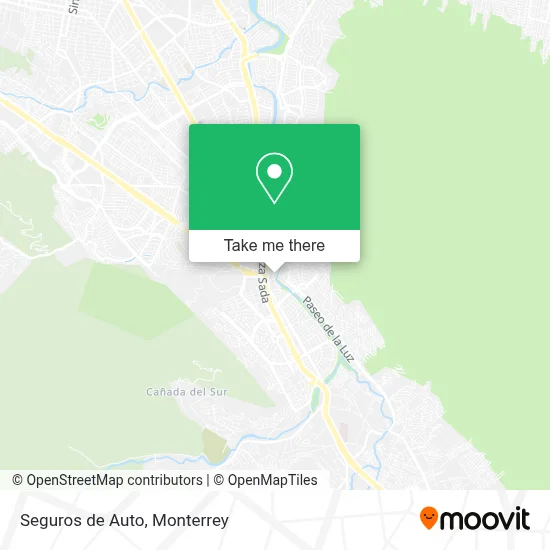 Seguros de Auto map